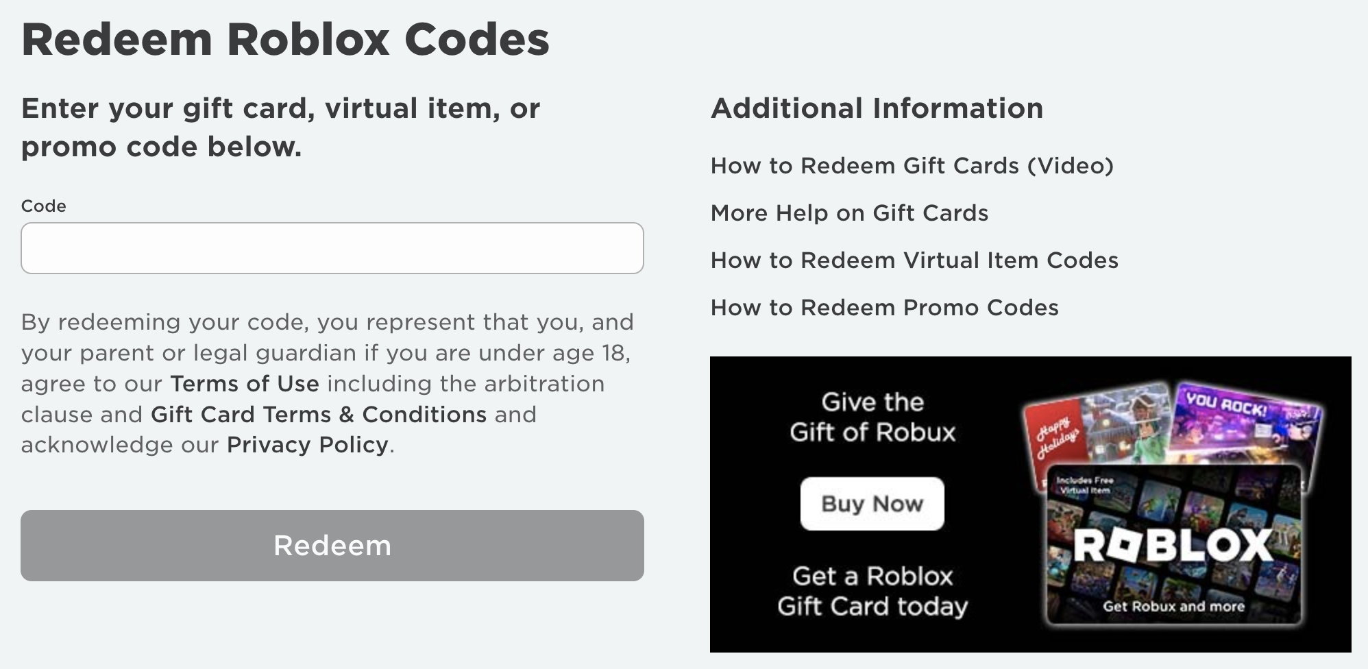 How Do I Redeem a Promo Code? – Roblox Support