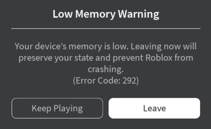 Roblox Memory Crash: Giải pháp và Phân tích Chi tiết để Khắc phục Lỗi Hiệu Quả