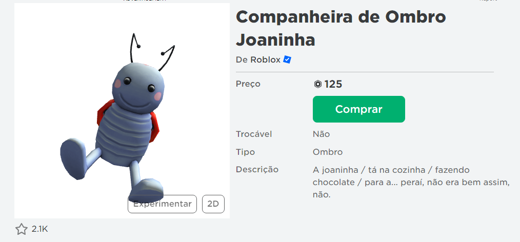 Acessório de ombro da joaninha companheira de ombro.png
