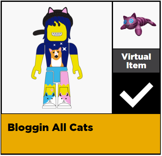 I Have A Problem With A Toy Code Or Virtual Item Roblox Support - by finding your toy and then clicking the picture of the virtual item or the virtual item words to navigate to the item s page in the roblox catalog