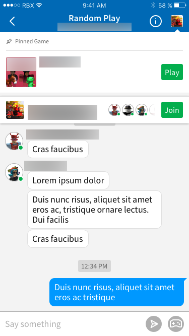 Appareil Mobile Discuter Et Jouer Avec Des Amis Support Roblox - application ios informations generales support roblox