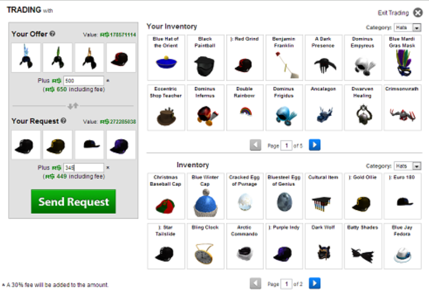 Sistema De Trocas Suporte Roblox - codigo de roupas no roblox 2020