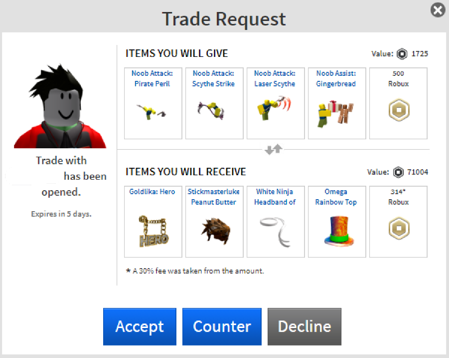 Free Roblox Items Codes 2019