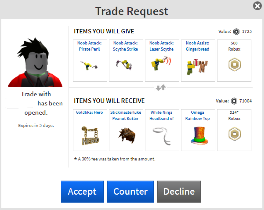 Roblox Survey 1000 Robux