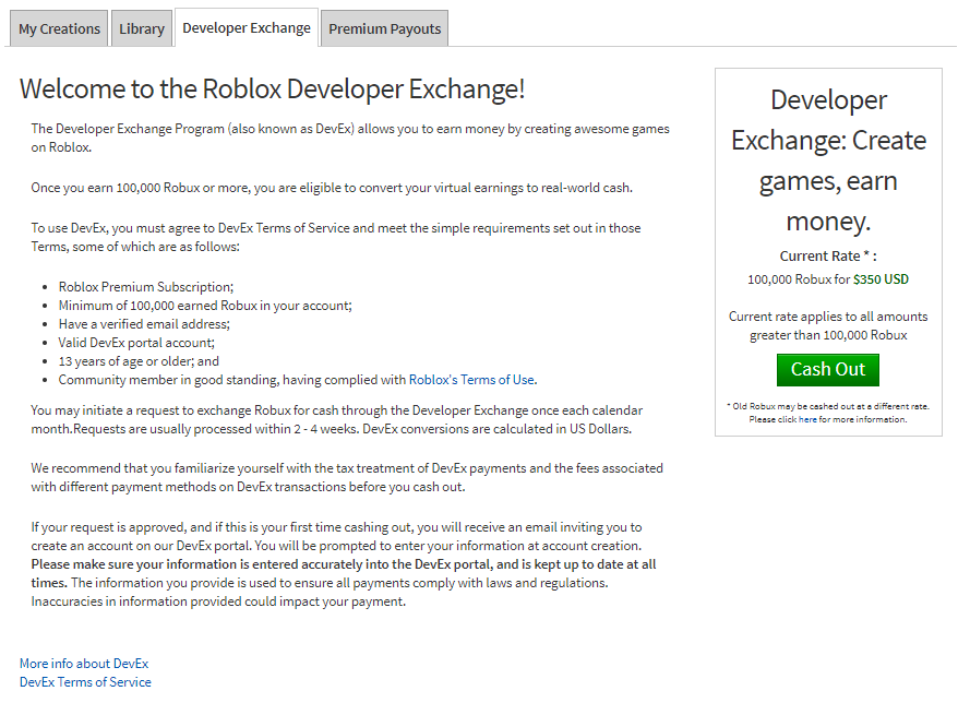 Developer Exchange Devex Faqs Roblox Support - roblox email robux