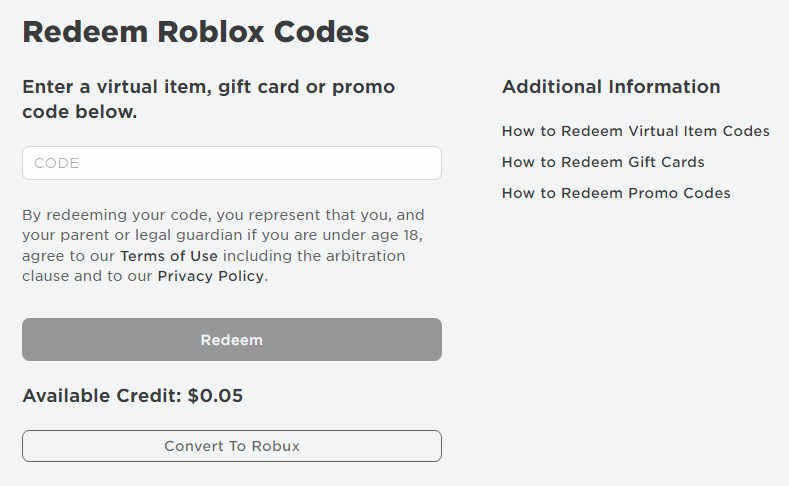 How To Redeem And Spend Your Gift Card – Roblox Support